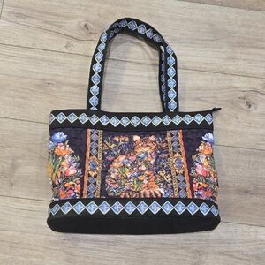 Bradford Exchange Quilted Cat Tote Bag